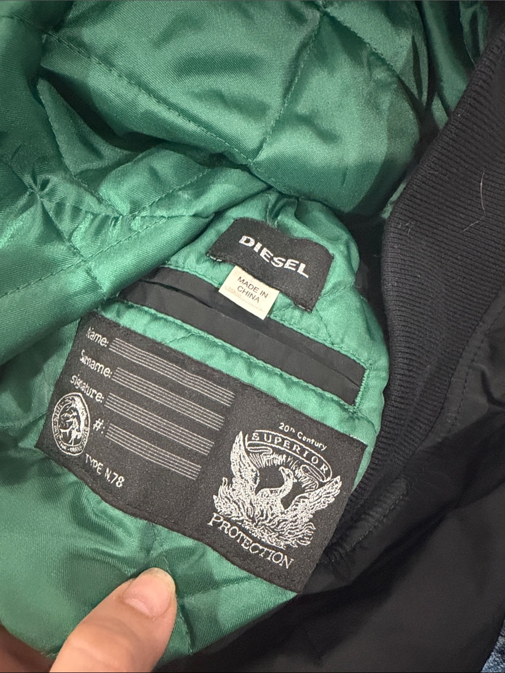 Diesel Bomber jacket - Picture 4 of 5